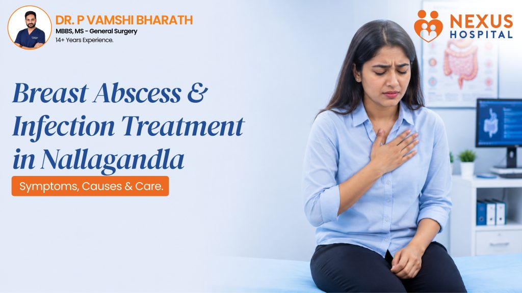Breast Abscess & Infection Treatment in Nallagandla – Symptoms, Causes & Care